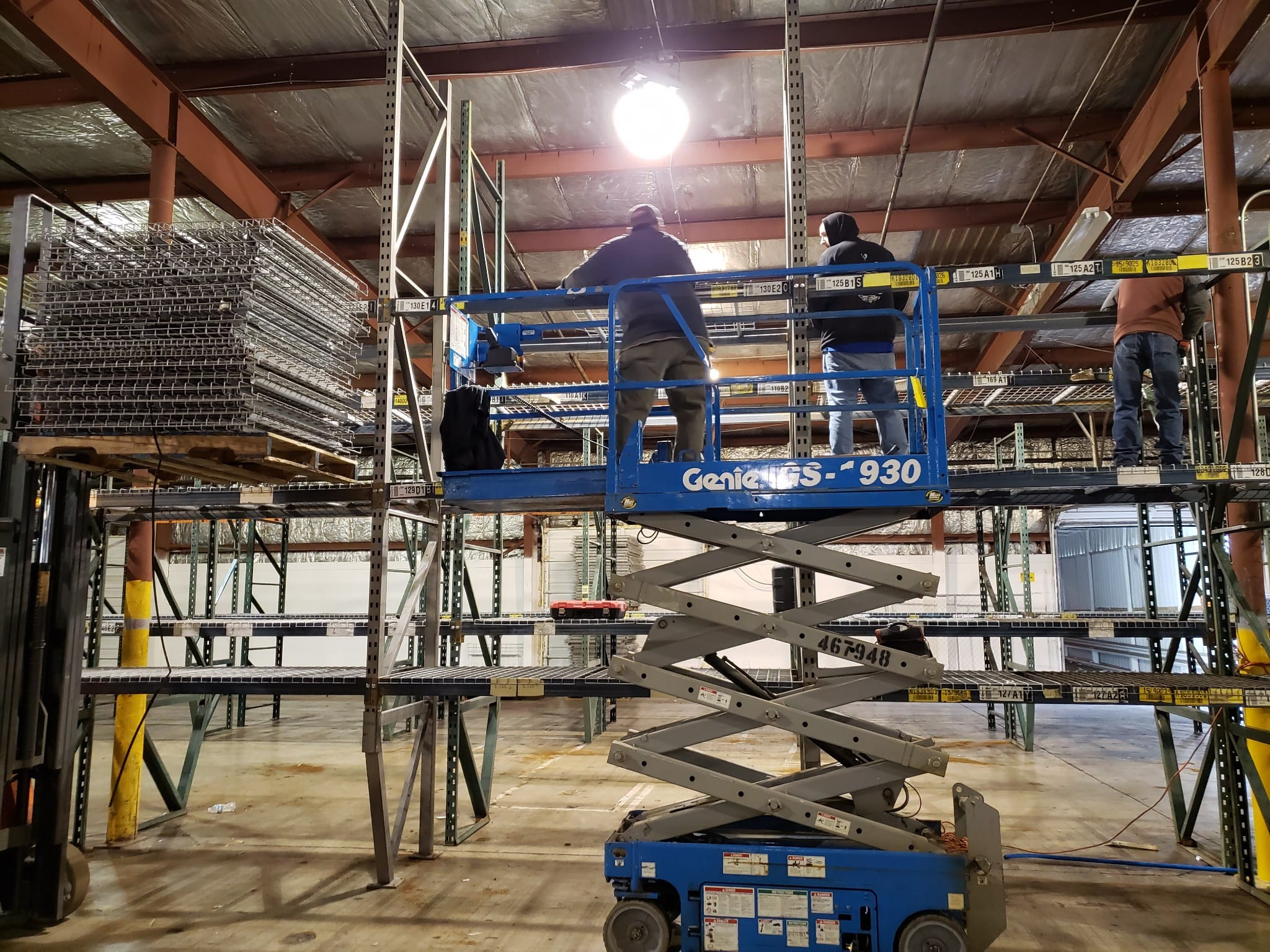 Warehouse Pallet Racking Installation